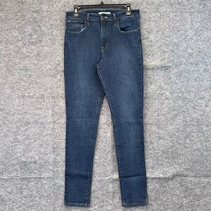 LEVI'S Jeans Women's Size 31 Blue Denim 721 High-Rise Skinny Leg Medium Wash